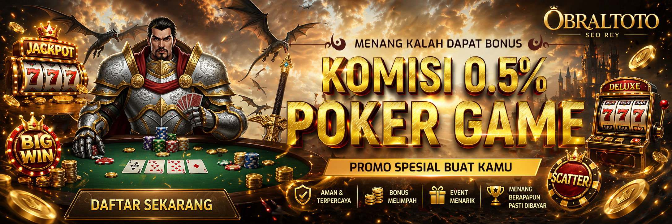 KOMISI POKER GAME